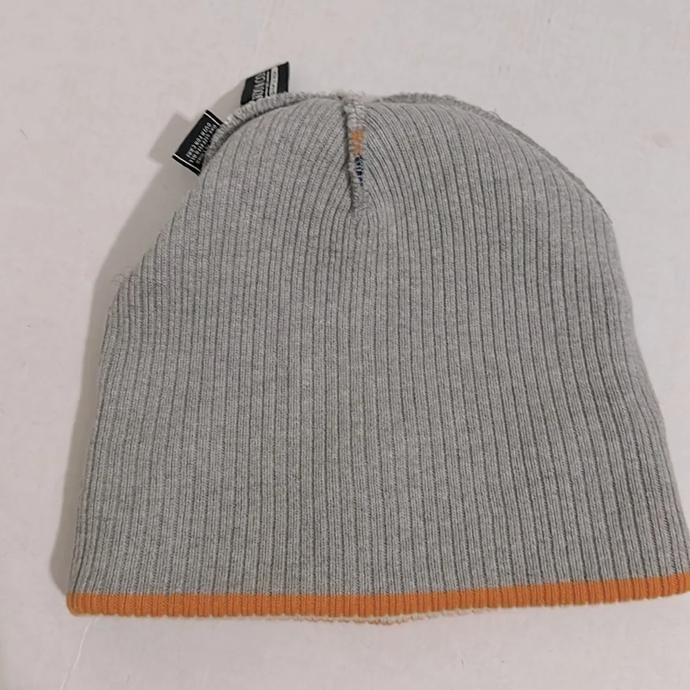 AKOO striped Pom Pom BEANIE FOR MEN NWOT
